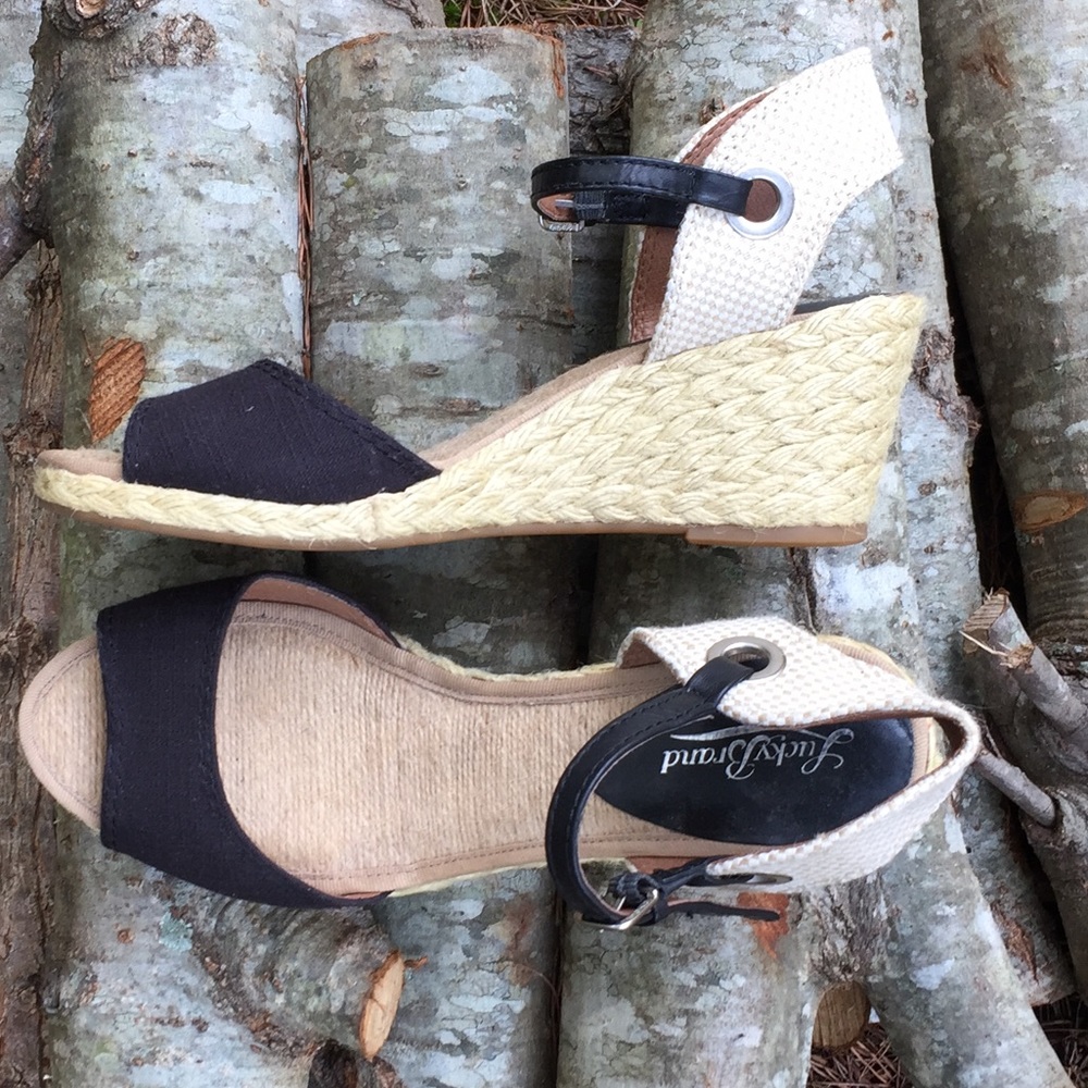 Lucky Brand Espadrille Wedges Summer Casual